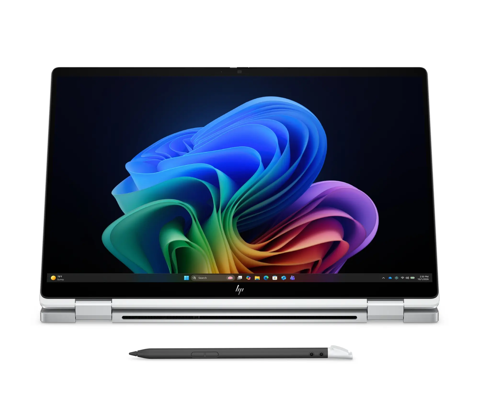 EliteBook X Flip G2i 14 inch Notebook Next Gen AI PC Wolf Pro Security Edition Copilot+ PC Intel Core Ultra 7 356H Híbrido (2-en-1) 35,6 cm (14") Pantalla táctil WUXGA 32 GB LPDDR5x-SDRAM 1 TB SSD Wi-Fi 7 (802.11be) Windows 11 Pro Plata