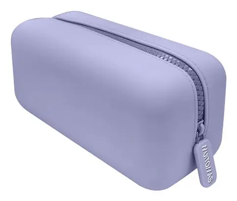 SILPENCASEXLVL caja de lápices Estuche suave Silicona Lila