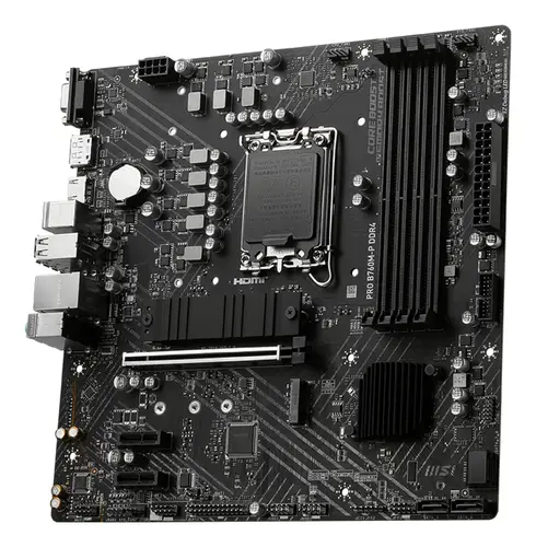 PRO B760M-P DDR4 placa base Intel B760 LGA 1700 micro ATX - Imagen 3
