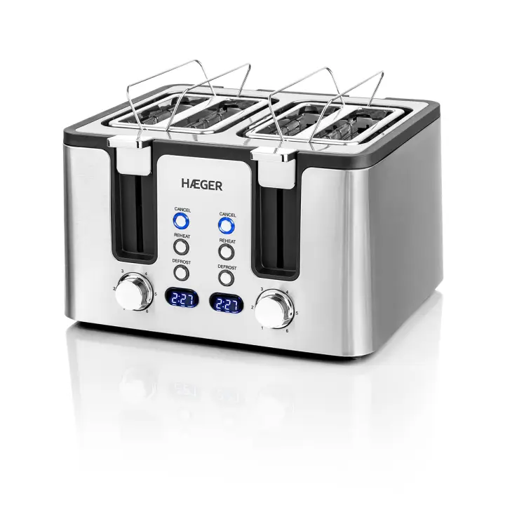 TO-17D.015A tostadora 6 4 rebanada(s) 1700 W Acero inoxidable