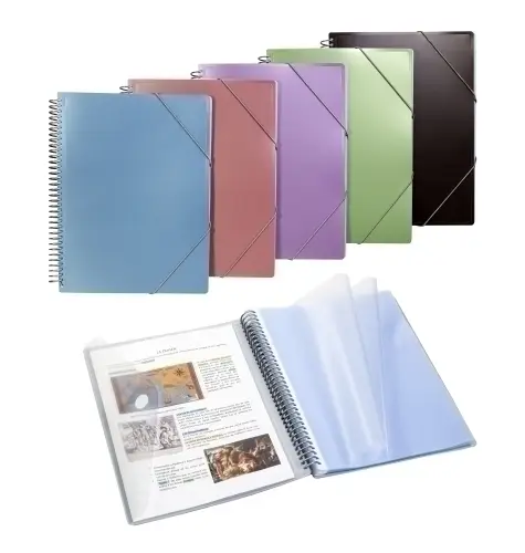 TARIF.CARCH.PP METAL A4 30F. SURTIDO - Pack de 10 unidades
