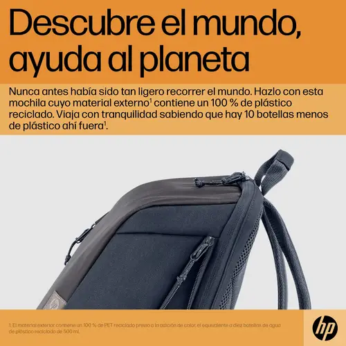 Mochila para portátil Travel de 15,6 pulgadas y 18 litros, color gris - Imagen 5
