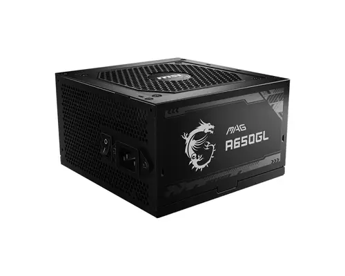 MAG A650GL unidad de fuente de alimentación 650 W 20+4 pin ATX ATX Negro - Imagen 3