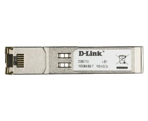 DGS-712 red modulo transceptor Cobre 1000 Mbit/s SFP - Imagen 1