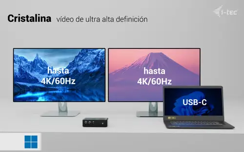 Thunderbolt5 Quattro Display Docking Station, 5x USB, 2.5 GLAN + Power Delivery 140W - Imagen 9