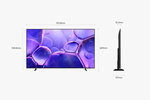 TU43U8005FU 109,2 cm (43") 4K Ultra HD Smart TV Wifi Negro - Imagen 7