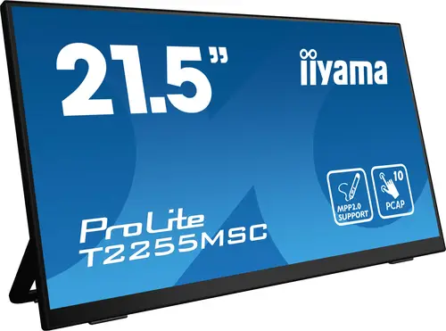 ProLite T2255MSC-B1 pantalla para PC 54,6 cm (21.5") 1920 x 1080 Pixeles Full HD LCD Pantalla táctil Negro - Imagen 2