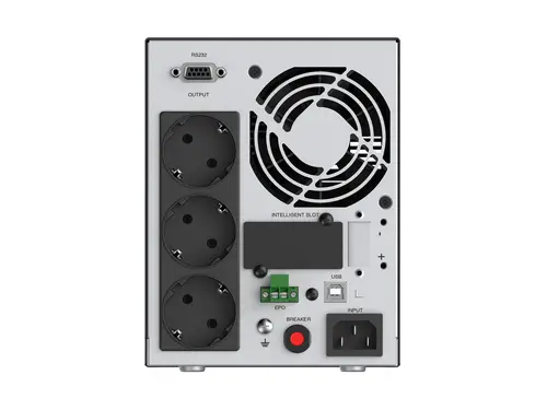 ZEUS52ES1K sistema de alimentación ininterrumpida (UPS) Doble conversión (en línea) 1 kVA 900 W 3 salidas AC - Imagen 3