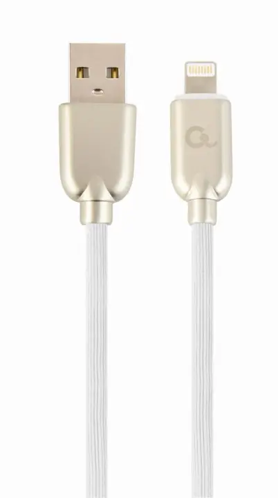 CC-USB2R-AMLM-1M-W cable de conector Lightning Blanco