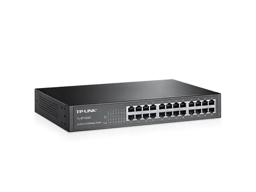 TL-SF1024D No administrado Fast Ethernet (10/100) 1U Negro - Imagen 2
