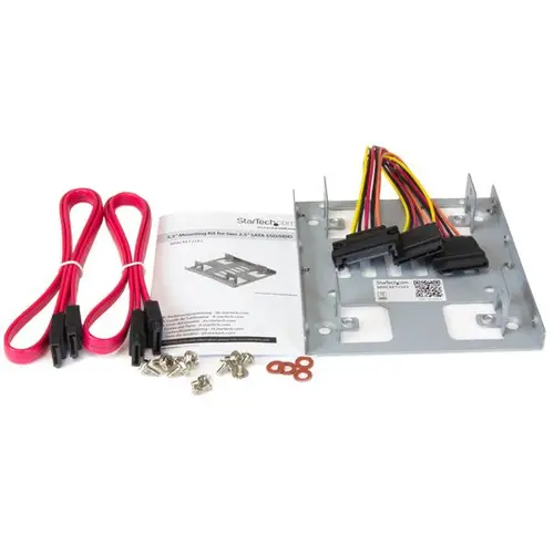 Bracket Adaptador Bandeja de Montaje 2 Unidades de Disco Duro HDD de 2,5" a Bahía de 3,5 Pulgadas - Imagen 6