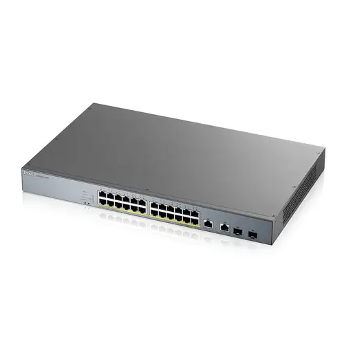 GS1350-26HP-EU0101F switch Gestionado L2 Gigabit Ethernet (10/100/1000) Energía sobre Ethernet (PoE) Gris - Imagen 2