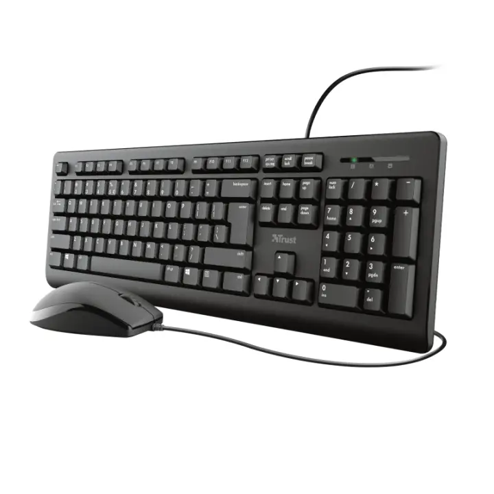 TKM-250 teclado Ratón incluido Universal USB Español Negro
