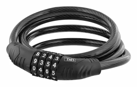 UMCODELOCK candado para bicicleta Negro 1200 mm Cable antirrobo