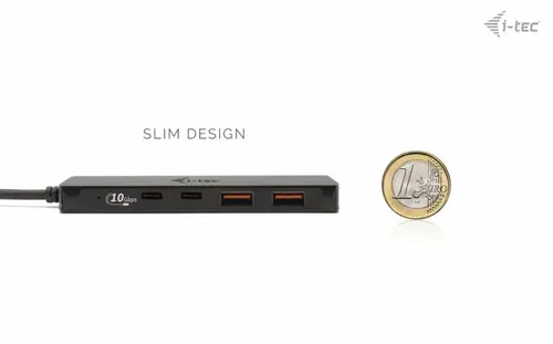 Metal USB-C HUB 2x USB 3.0 + 2x USB-C - Imagen 3