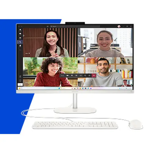 OmniStudio All-in-One Desktop Next Gen AI 27-cw0011ns PC Copilot+ PC AMD Ryzen AI 7 445 68,6 cm (27") 2560 x 1440 Pixeles 32 GB DDR5-SDRAM 1 TB SSD Windows 11 Home Wi-Fi 7 (802.11be) Blanco - Imagen 5