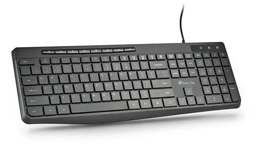 SPECTRA (QUERTY, ES) teclado Hogar / Oficina USB QWERTY Español Negro - Imagen 3