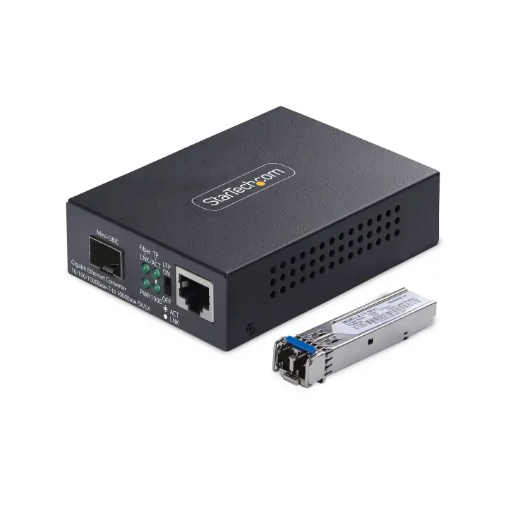 MCM1110SMLC40 convertidor de medio 2000 Mbit/s 1310 nm Monomodo Negro