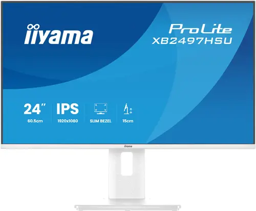 ProLite XB2497HSU-W1 pantalla para PC 60,5 cm (23.8") 1920 x 1080 Pixeles Full HD LED Blanco - Imagen 3