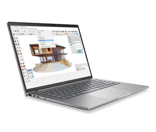 DQ0D7ET ordenador portatil Copilot+ PC AMD Ryzen AI 7 PRO 35,6 cm (14") WUXGA 32 GB DDR5-SDRAM 1 TB SSD Wi-Fi 7 (802.11be) Windows 11 Pro AI Workstation, AI PC Plata - Imagen 2
