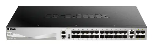 DGS-3130-30S/E switch Gestionado L3 10G Ethernet (100/1000/10000) Gris - Imagen 1