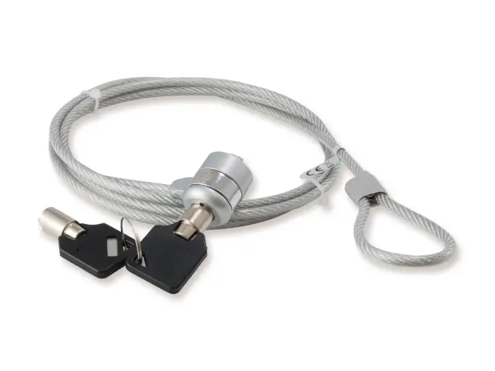 CNBSLOCK15 cable antirrobo Plata 1,5 m