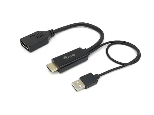 119039 adaptador de cable de vídeo 0,15 m HDMI tipo A (Estándar) DisplayPort Negro - Imagen 1