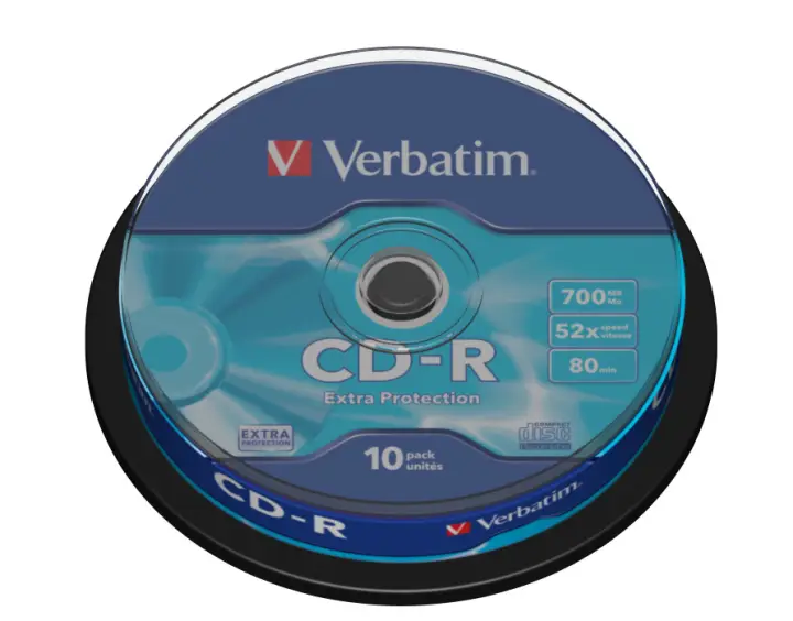 CD-R Extra Protection 700 MB 52x 10 pieza(s)