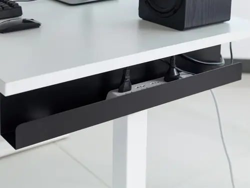 650863 organizador de cables Escritorio Bandeja de cables Negro 1 pieza(s) - Imagen 10