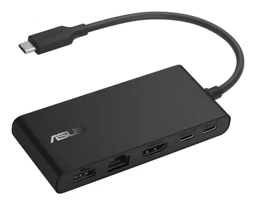Dual 4K USB-C Dock DC201 Alámbrico USB 3.2 Gen 2 (3.1 Gen 2) Type-C Negro - Imagen 2
