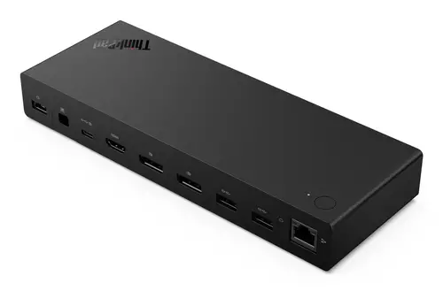 ThinkPad USB4 Smart Dock 5500 with 135W Adapter Alámbrico Negro - Imagen 7