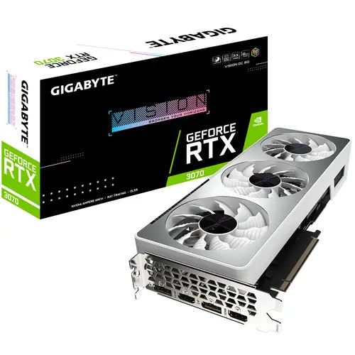 GeForce RTX 3070 VISION OC 8G (rev. 2.0) NVIDIA 8 GB GDDR6 - Imagen 1