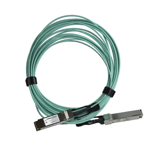 Cable de 10m AOC QSFP+ a QSFP+ 40G Compatible con MSA sin Codificar - Fibra Óptica Activa QSFP+ de 40 GbE - Cable Módulo Transceptor/QSFP+ 40 Gbps - Imagen 2