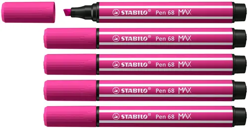 Pen 68 MAX rotulador Rosa 5 pieza(s) - Imagen 1