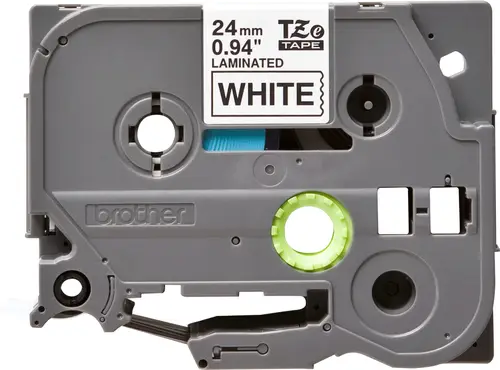 TZE-251 cinta para impresora de etiquetas Negro sobre blanco - Imagen 2