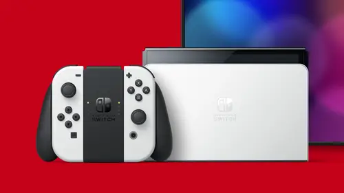 Switch OLED videoconsola portátil 17,8 cm (7") 64 GB Pantalla táctil Wifi Blanco - Imagen 16