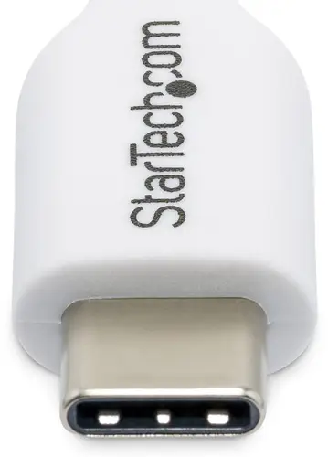 Paquete de 2 Cables USB-C de Carga de 1m - Cable USB Tipo C Cargador para Portátiles - USB 2.0 - PD 60W 3A - Recubrimiento de TPE - Blanco - para MacBook Air, iPhone 16 Pro Max/15 - Imagen 4