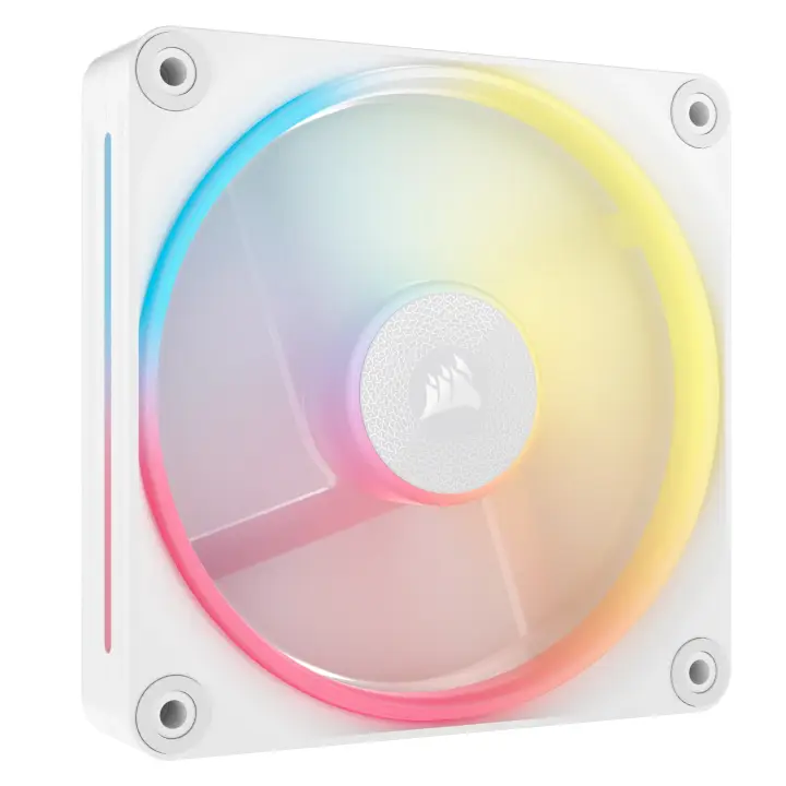 iCUE LINK LX120-R RGB Carcasa del ordenador Ventilador 12 cm Blanco 1 pieza(s)
