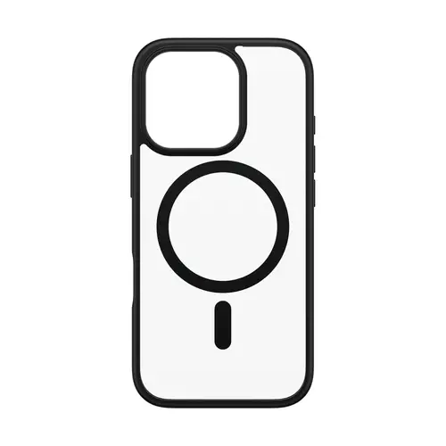 ® HardCase Transparent w. Black MagSafe & Frame iPhone 16 Pro funda para teléfono móvil Negro - Imagen 4