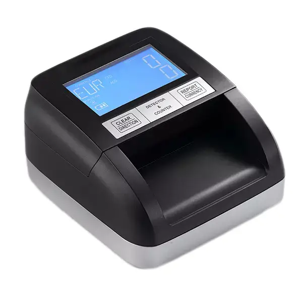 Detector Billetes Falsos POS-330 Negro detector de billetes falsos