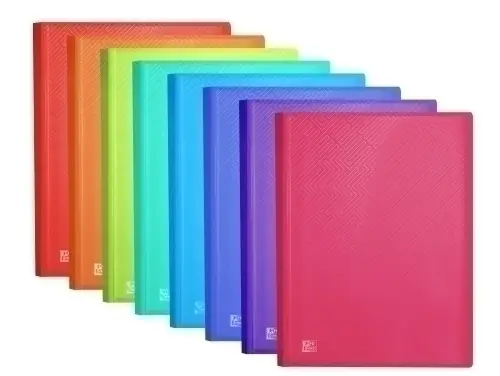 TARIF.OXFORD PP TRANS. A4 60 F. SURTIDO - Pack de 10 unidades