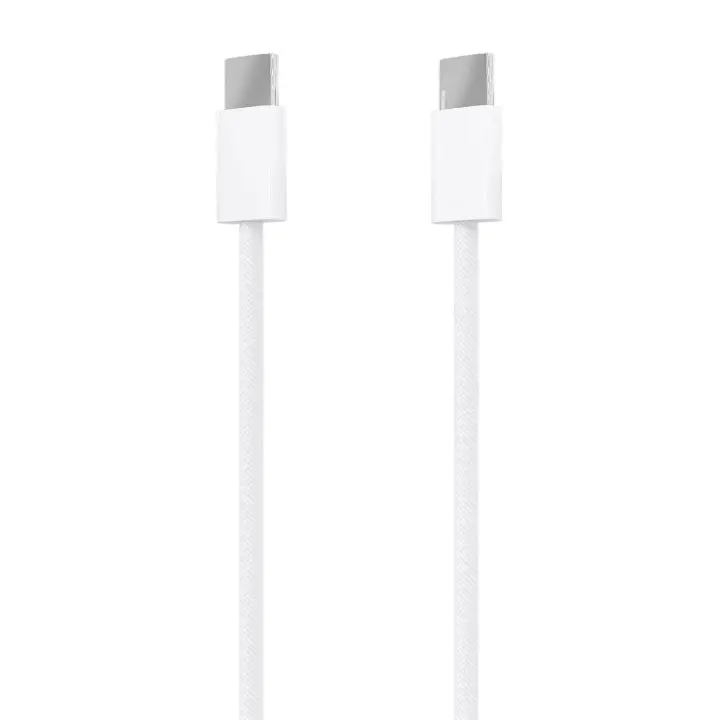 Cable USB 2.0 3A 60W Apple, tipo USB-C/M-USB-C/M, Blanco, 2.0m