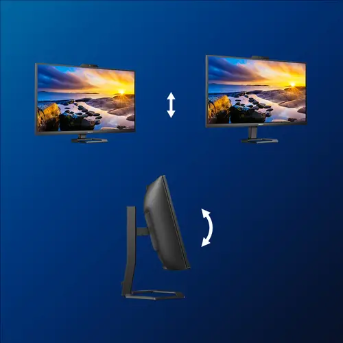 5000 series 34E1C5600HE/00 LED display 86,4 cm (34") 3440 x 1440 Pixeles 4K Ultra HD Negro - Imagen 3