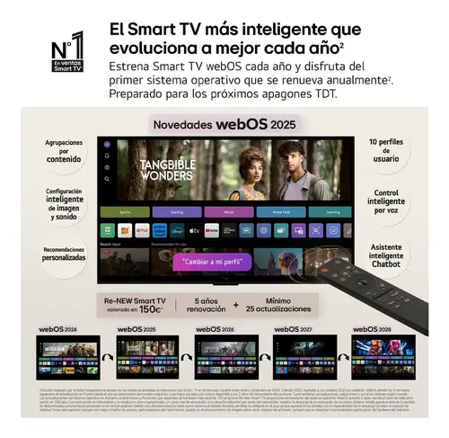 QNED AI 65QNED84A6C 165,1 cm (65") 4K Ultra HD Smart TV Wifi Negro - Imagen 5