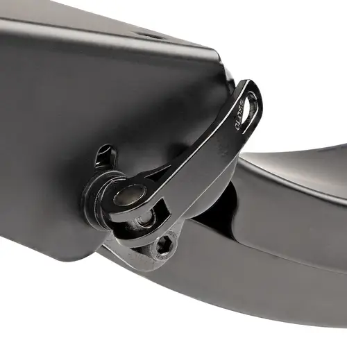 Bandeja para Teclado y Ratón para Debajo del Escritorio - de 30cm x 78cm - de Altura Ajustable - Soporte Ergonómico para Teclado y Mouse con Soporte para las Muñecas - Giro e Inclinación - Imagen 4