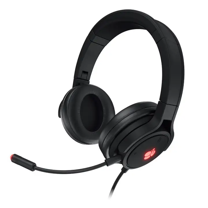JA-2200 Auriculares Alámbrico Diadema Juego Negro