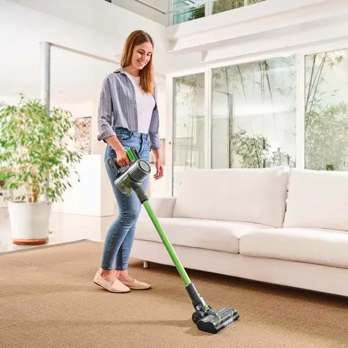 Forzaspira D-Power SR500 2-in-1 stick vacuum Batería Secar EPA Sin bolsa Verde - Imagen 3