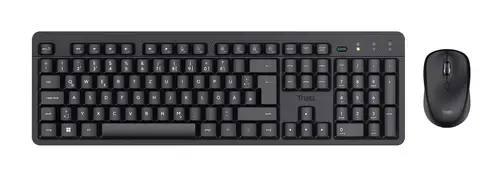 TKM-360 teclado Ratón incluido Oficina RF inalámbrico QWERTY Español Negro - Imagen 4