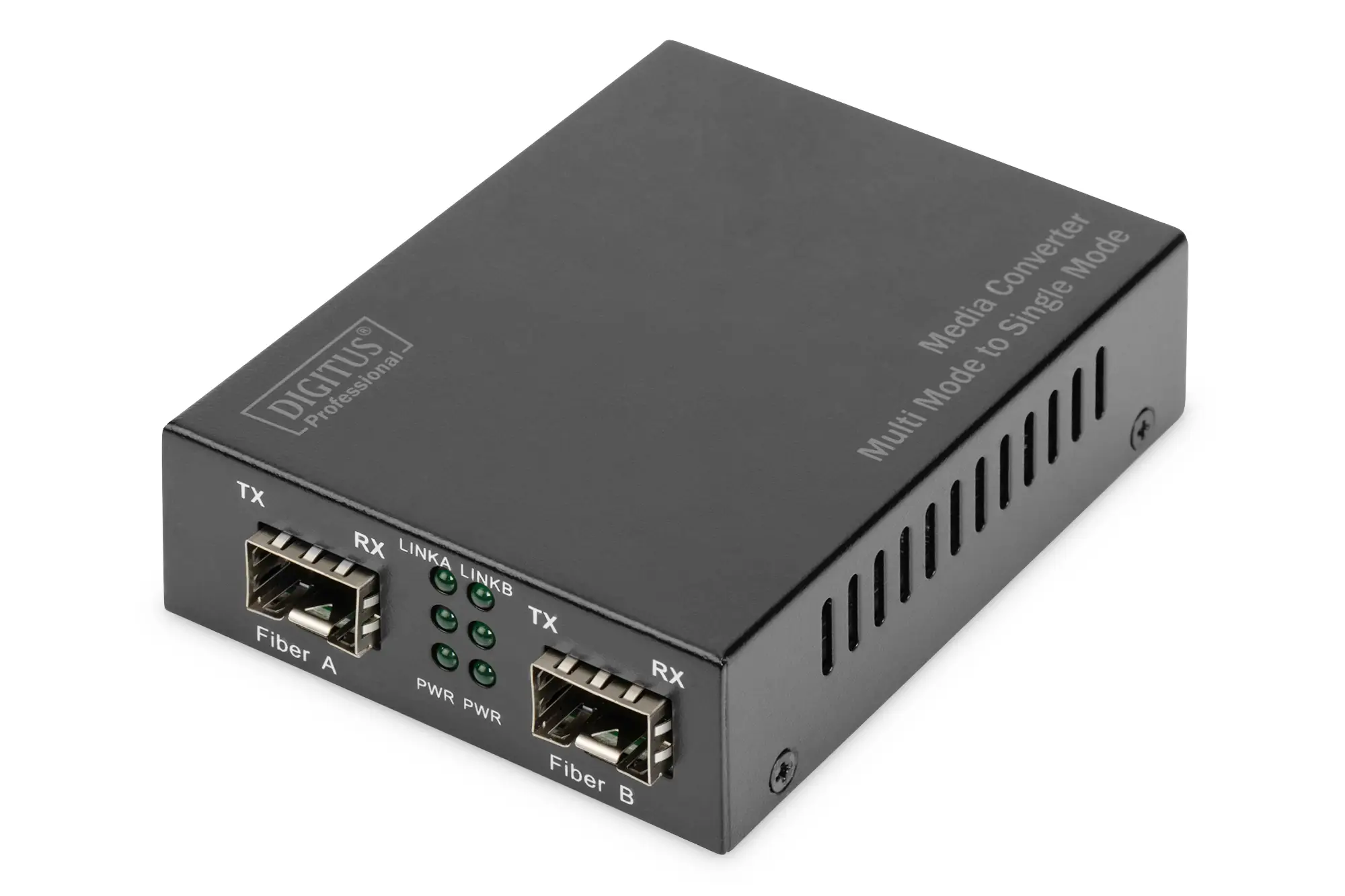 Convertidor de medios SFP Gigabit multimodo/monomodo