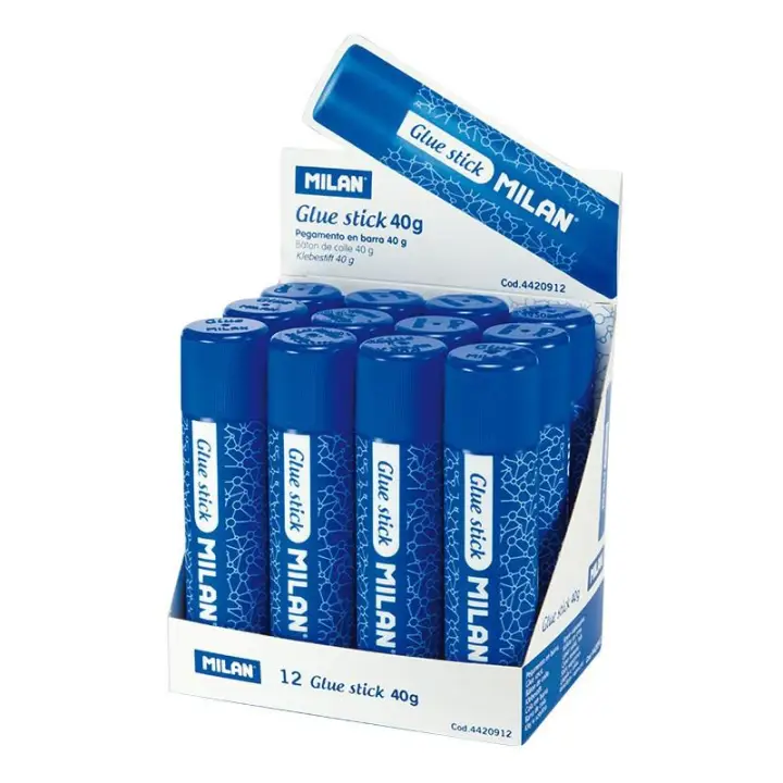 MILAN PEGAMENTO BARRA 40GR CAJA EXPOSITORA -12 BARRAS-